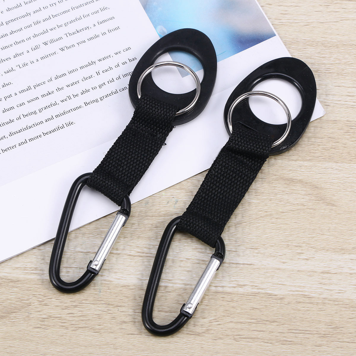 Hiking - 2Pcs Heavy Duty Bottle Holder Clip