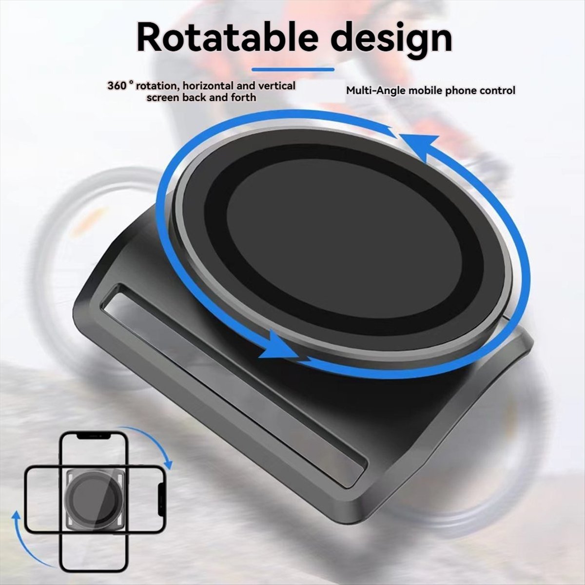 Magnetic Phone Holder Arm Moun - Cycling review and price