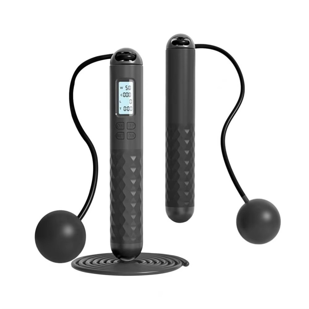 Portable Cordless Ropeless Jum - Smart Jump Rope Digital Counter review and price