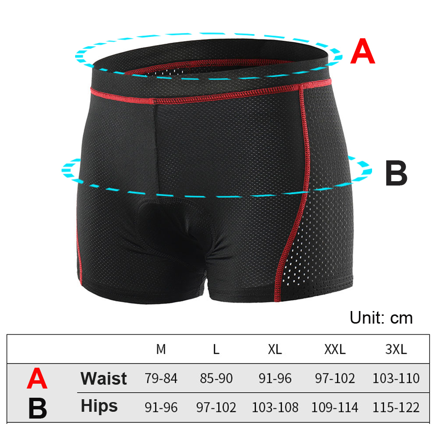NEWBOLER Breathable Cycling Sh - Padded Cycling Shorts 5D Gel review and price