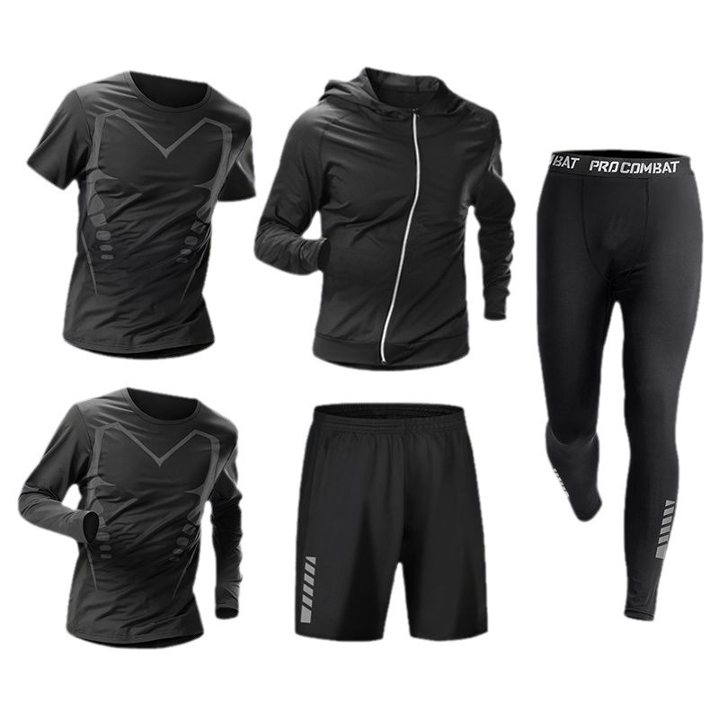 Men Five Piece Sports Set Hood - Cycling review and price