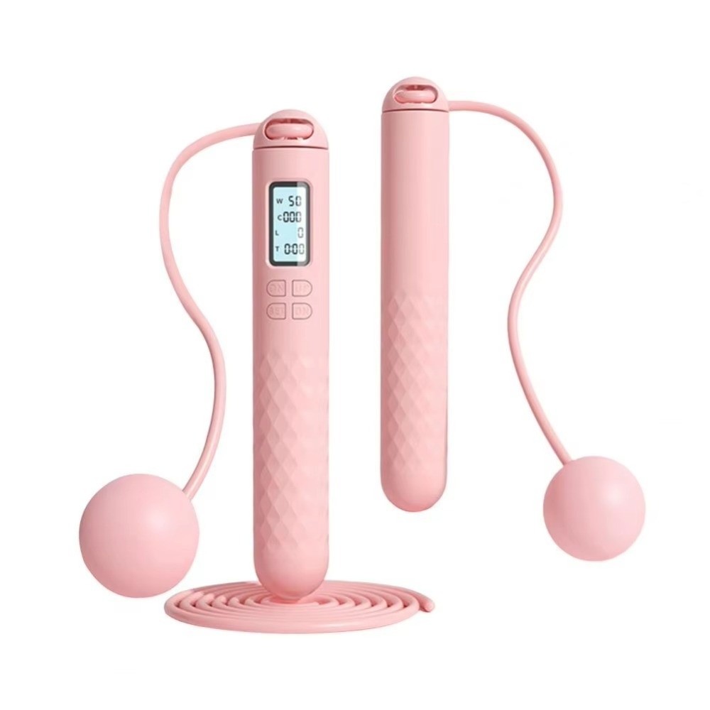 Portable Cordless Ropeless Jum - Smart Jump Rope Digital Counter review and price