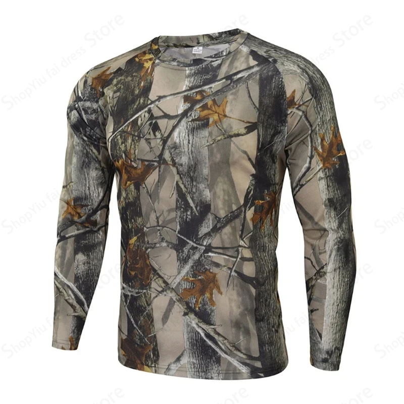 Mens Camo Long Sleeve T Shirt  - Hiking review and price